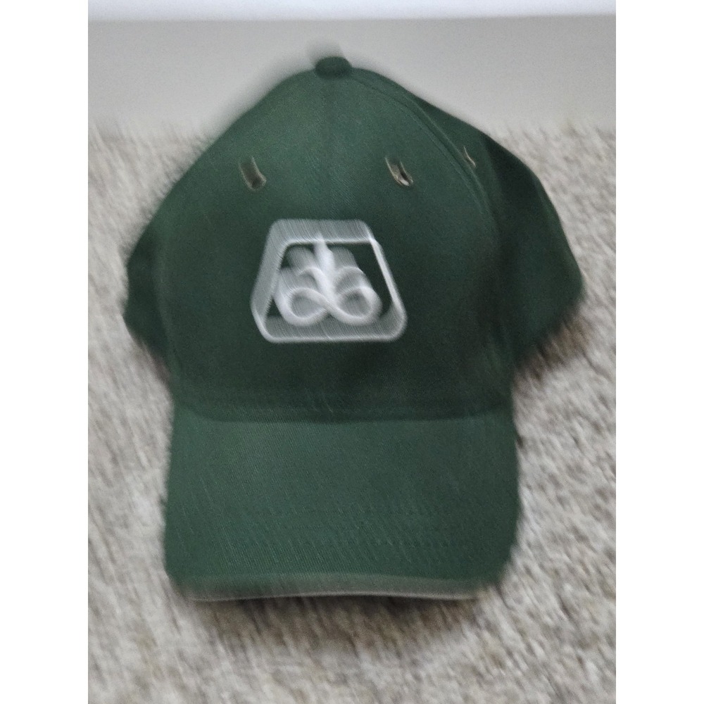 Pioneer Hi-Bred Seed Hat Green‎ Cotton Adjustable Strapback Farm Agri Corn Cap